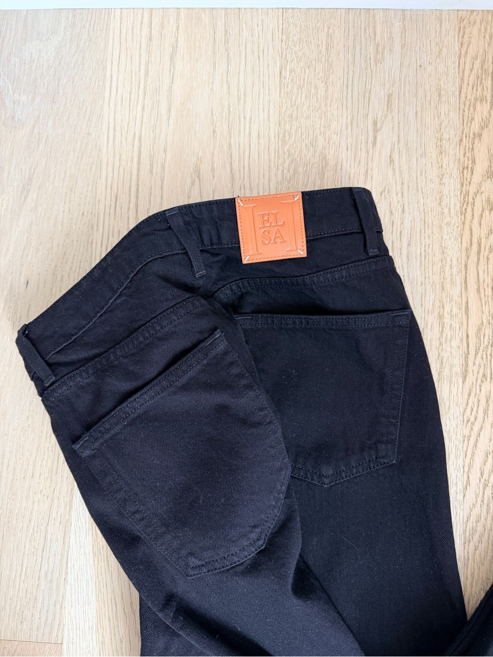NEW HELSA Black Low Rise Denim Jeans